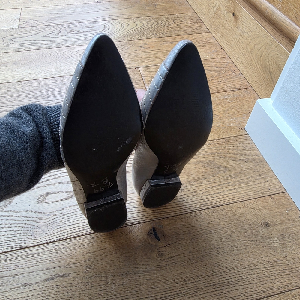 Carlos Silver Women's Flats - Picture 6 of 8